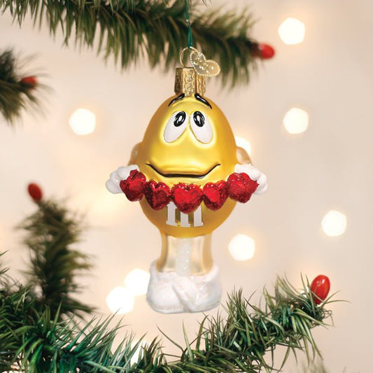 M&M'S Yellow Love You Ornament - themonogram manor 