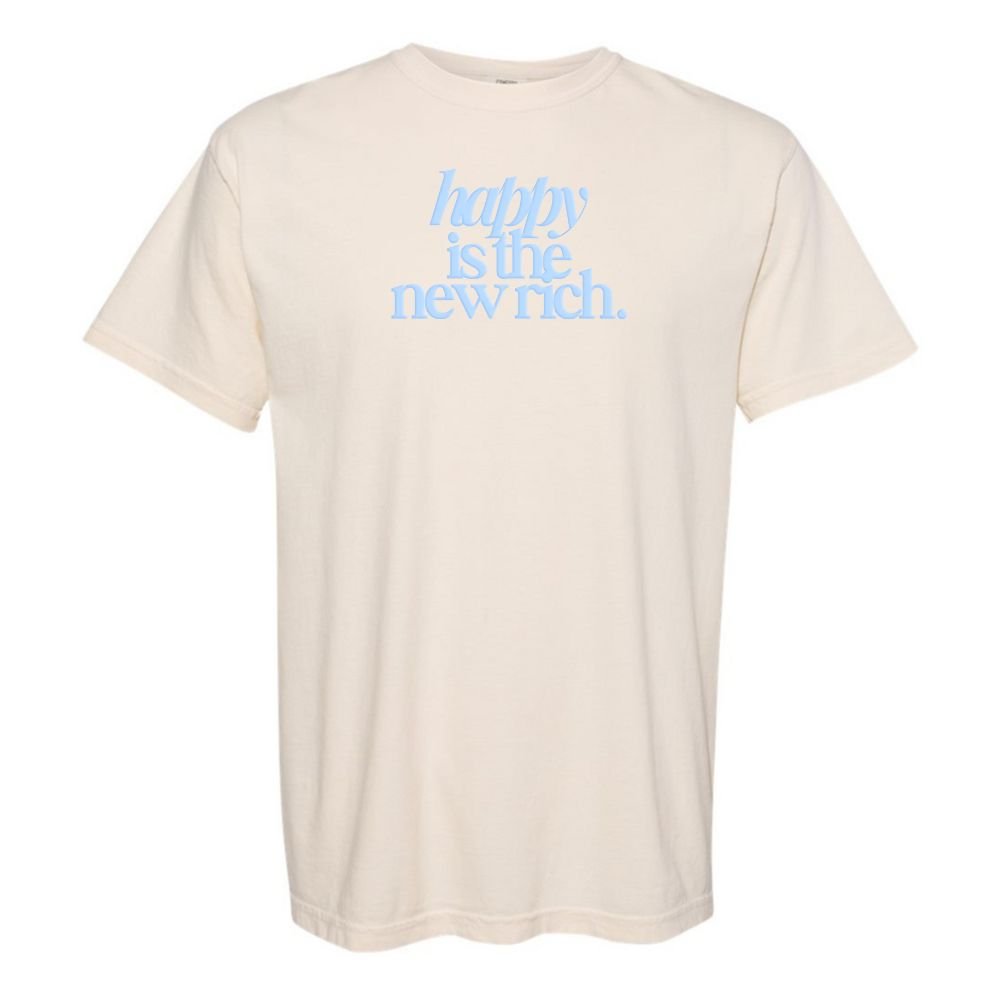 PUFF 'Happy Is The New Rich' T-Shirt - themonogram manor 