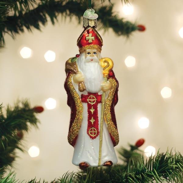 St. Nicholas Ornament - #themonogram manor #