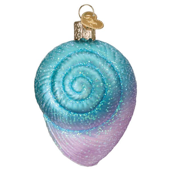 Fanciful Spiral Shell Ornament - themonogram manor 