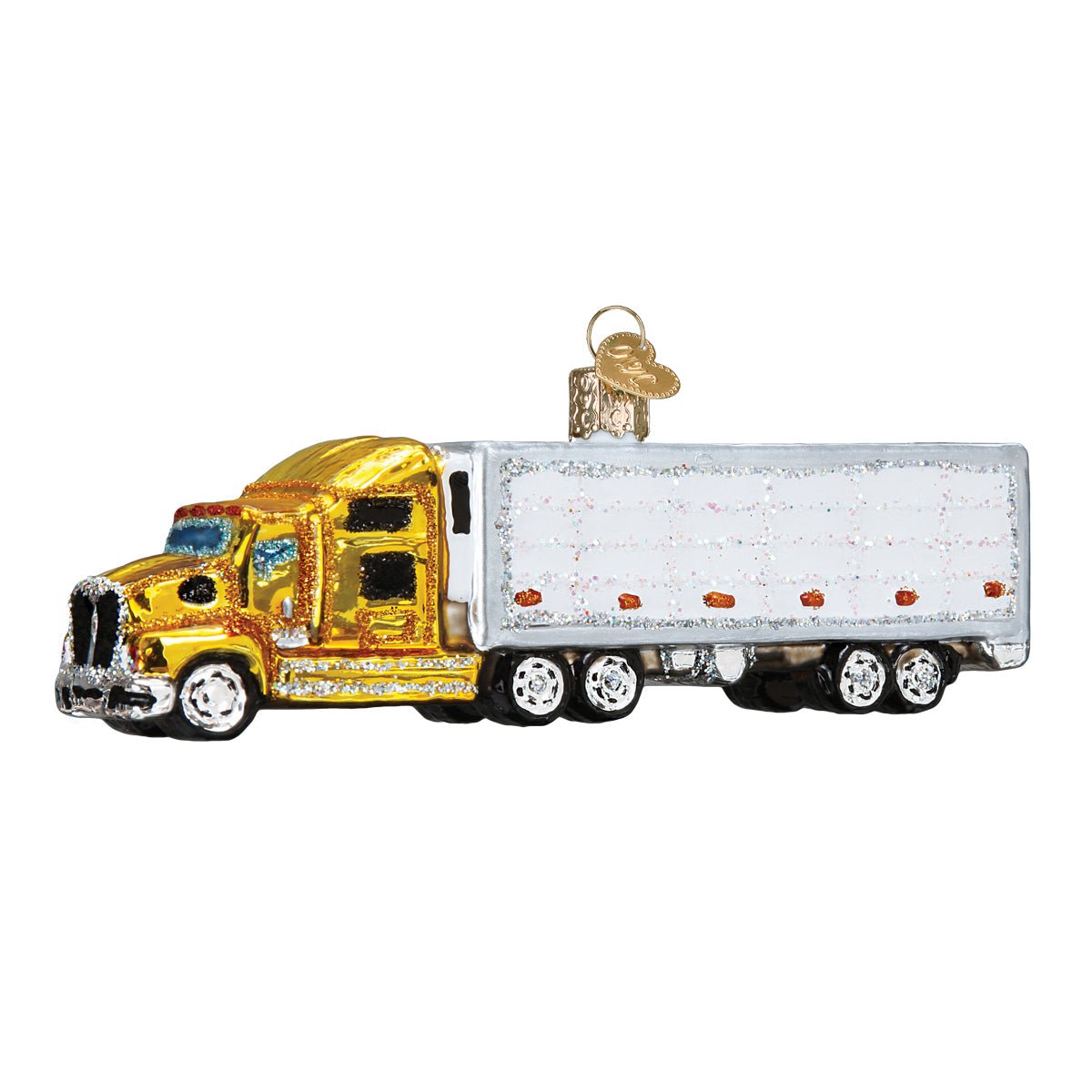 Semi Truck Ornament - #themonogram manor #