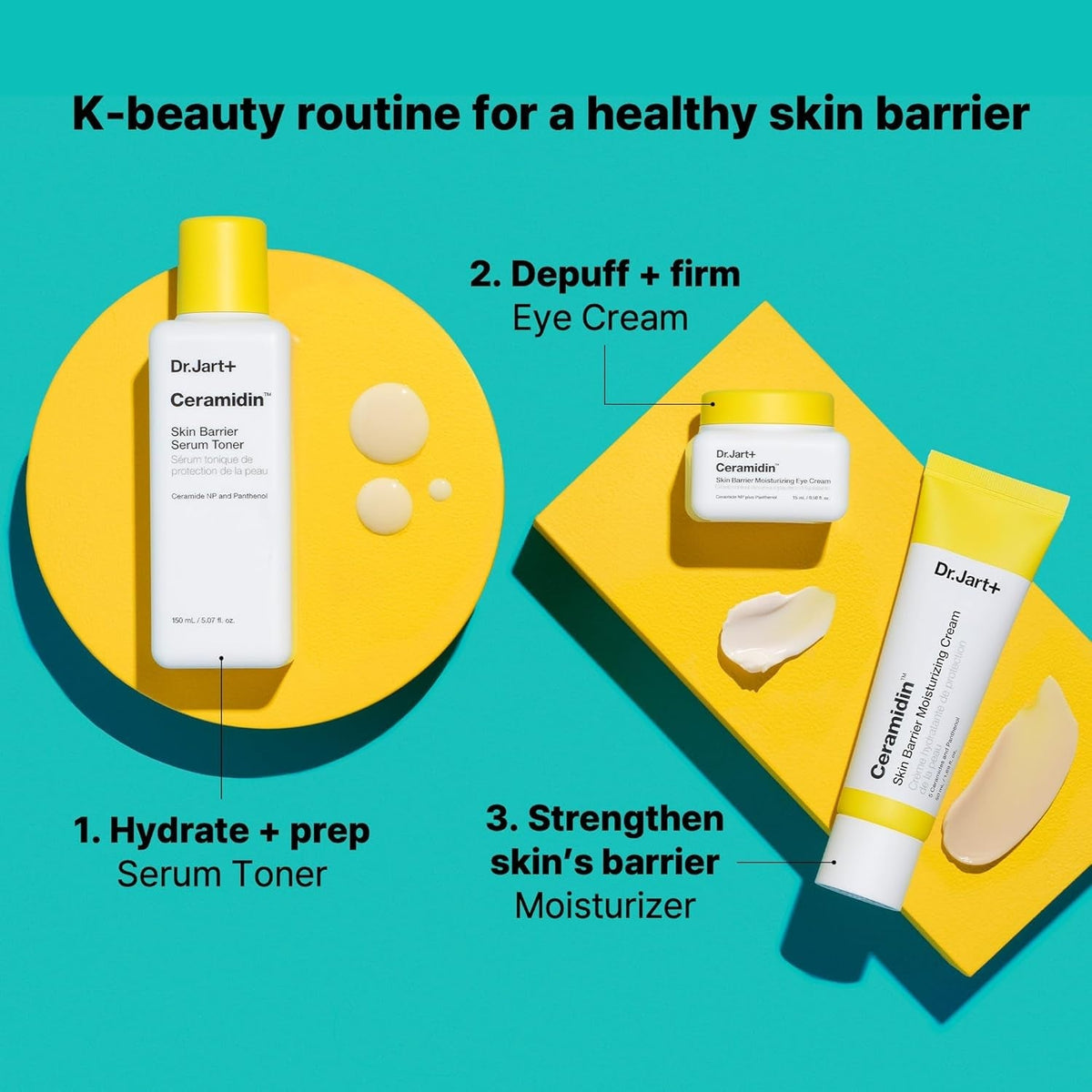 Ceramidin Skin Barrier Moisturizer Face Cream for Dry Skin with Ceramides and Panthenol | Korean Skin Care 2.53 Fl Oz - themonogram manor 