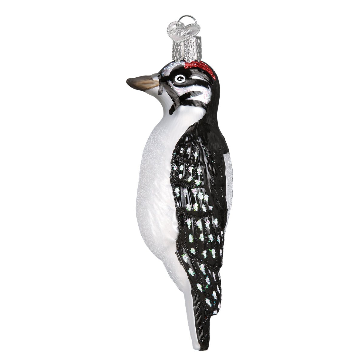 Hanging Hairy Woodpecker - #themonogram manor #