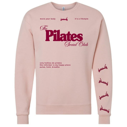 ‘Pilates Social Club' Crewneck Sweatshirt - themonogram manor 