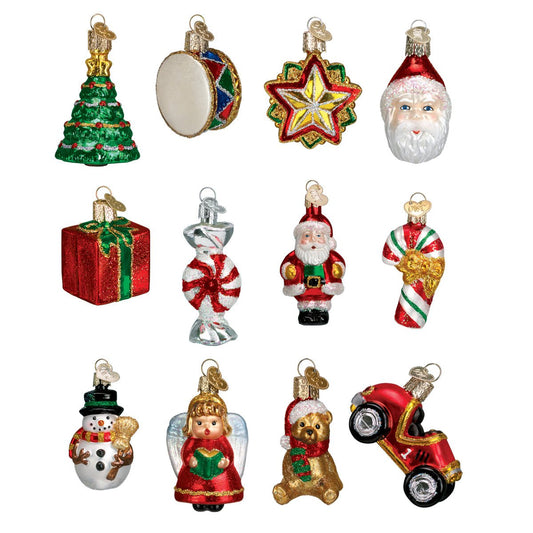 Mini Christmas Ornament Set - themonogram manor 