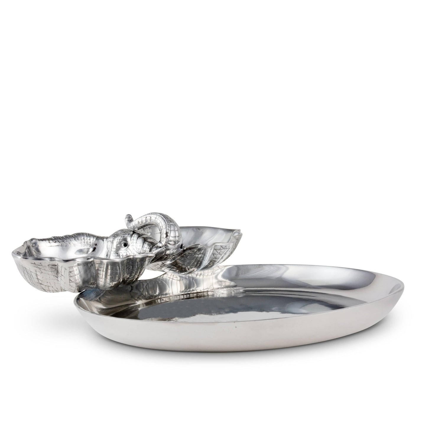 Elephant 14 Round Chip & Dip - themonogram manor 