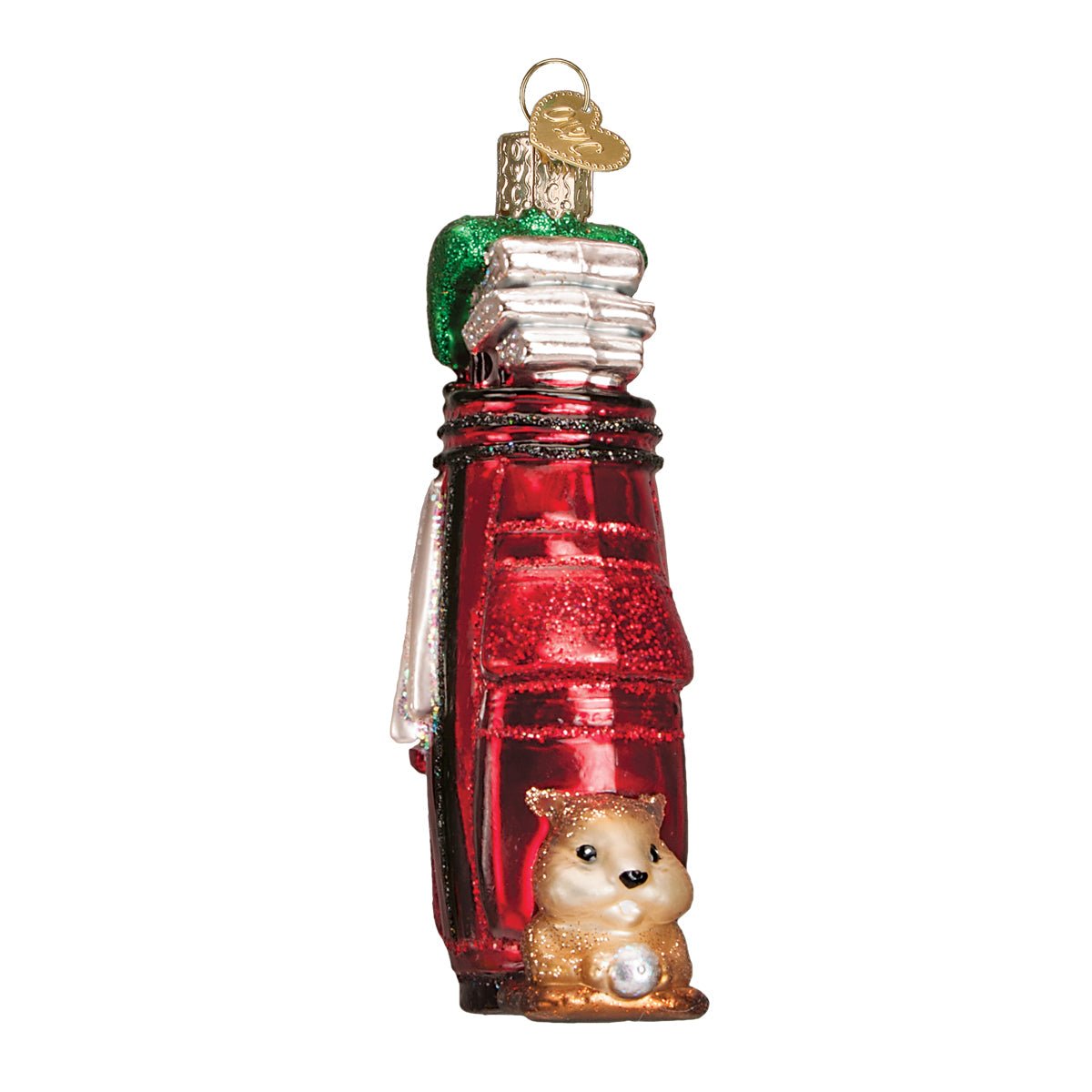 Golf Bag Ornament - #themonogram manor #