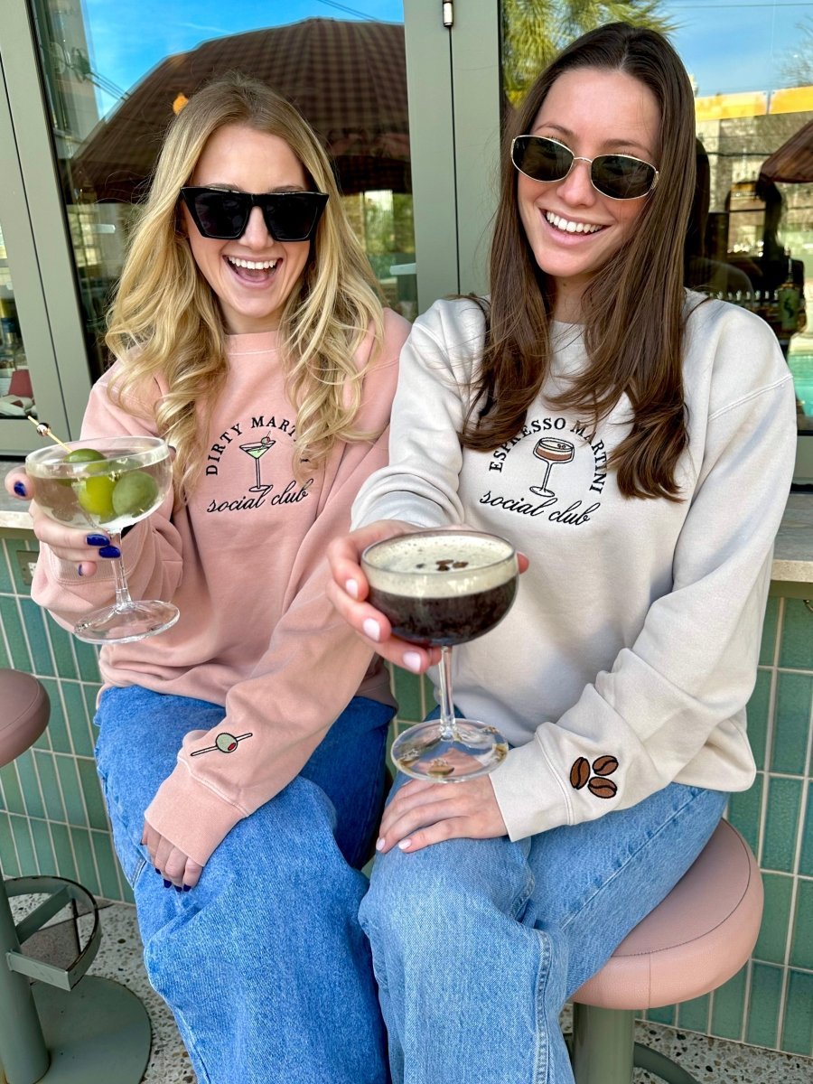 'Dirty Martini Social Club' Cozy Crew - themonogram manor 