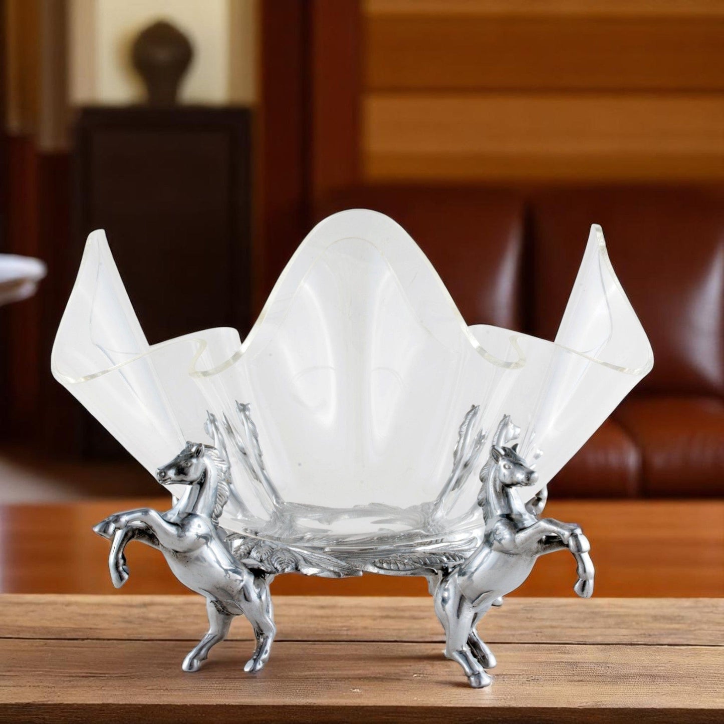 Horse Stand Acrylic Bowl 11 - themonogram manor 