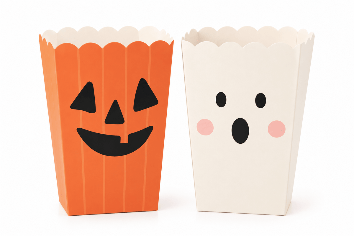 PLFC627 - Pumpkin/Ghost Treat Boxes (12ct) - #themonogram manor #