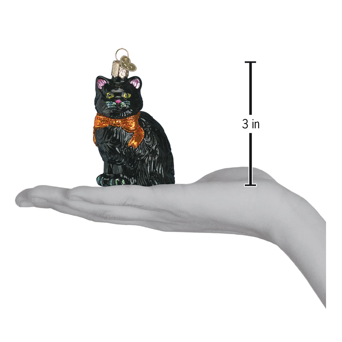 Halloween Kitty Ornament - themonogram manor 