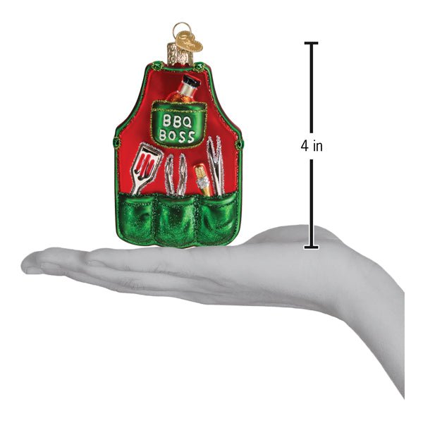 BBQ Apron Ornament - themonogram manor 