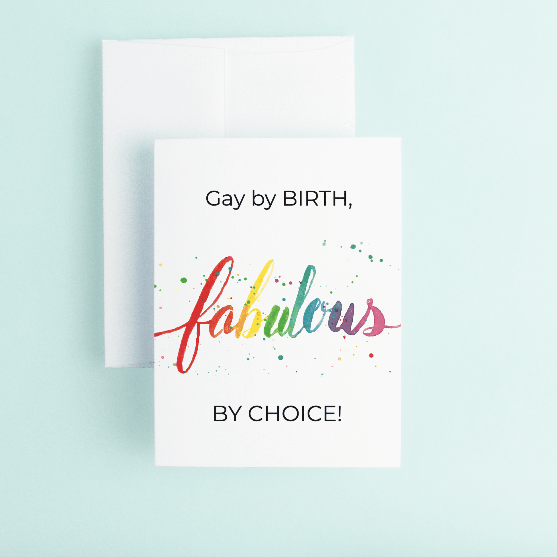 Gay by Birth, Fabulous by CHOICE! - themonogram manor 
