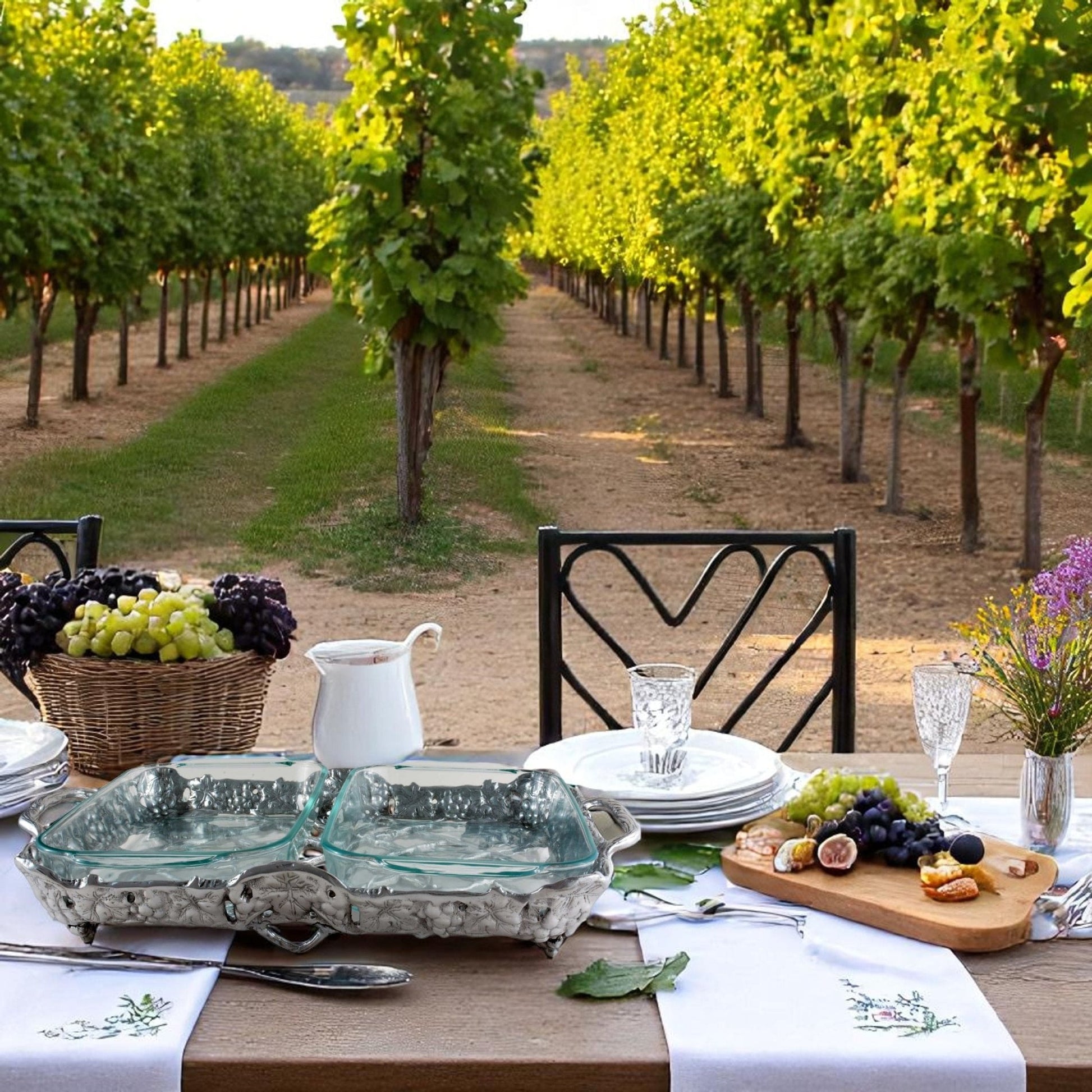 Grape Pyrex Holder 2qt - themonogram manor 
