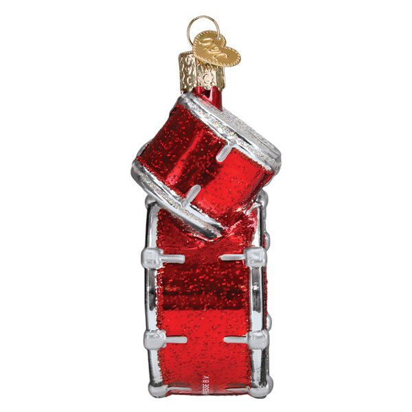 AC/DC Drum Set Ornament - themonogram manor 