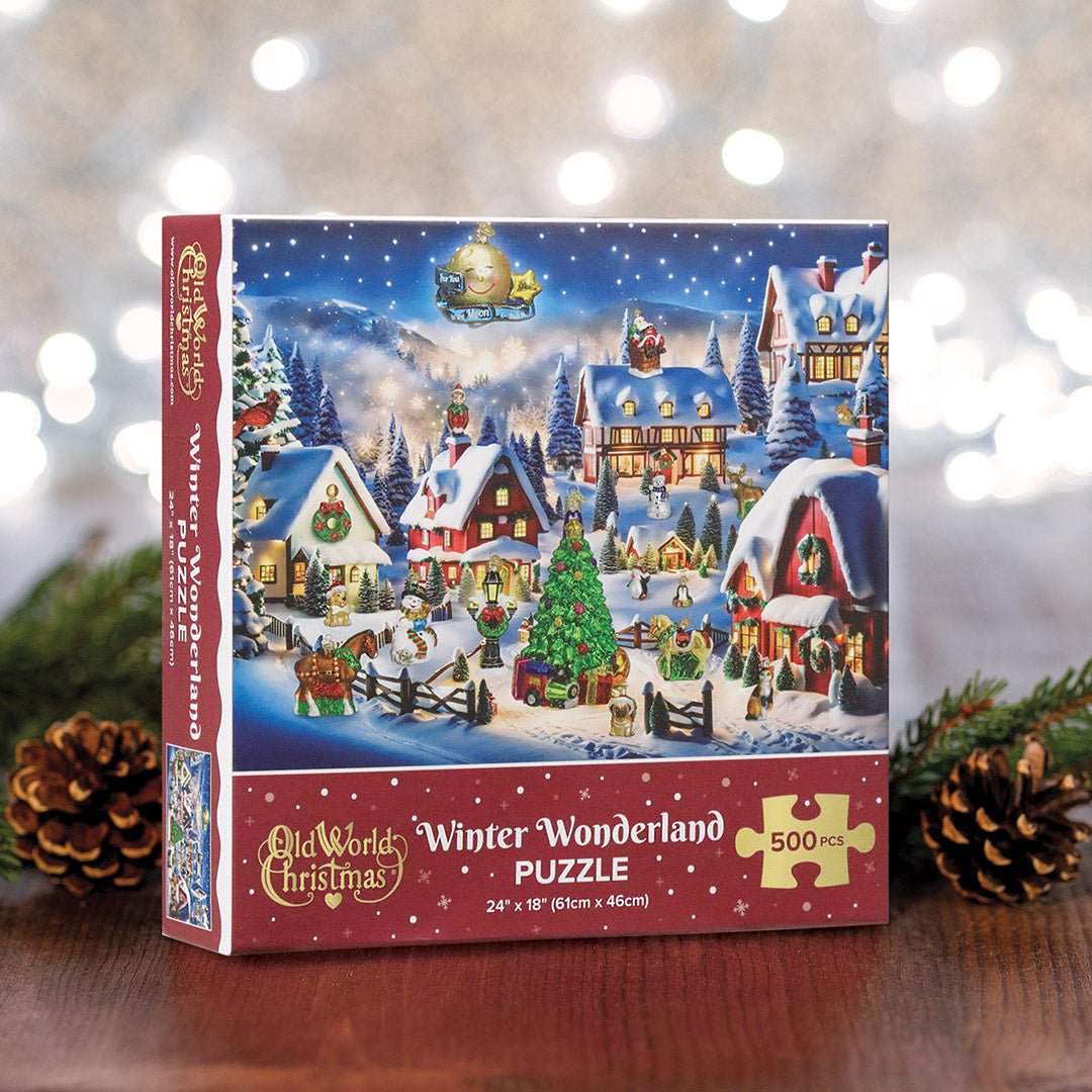 Winter Wonderland Puzzle - themonogram manor 