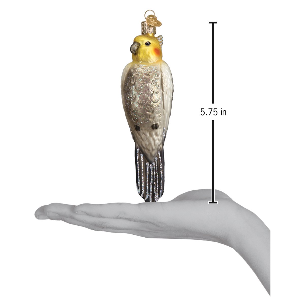 Cockatiel Ornament - #themonogram manor #