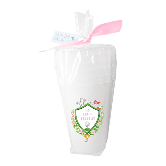 19TH Hole Frosted Cup - themonogram manor 
