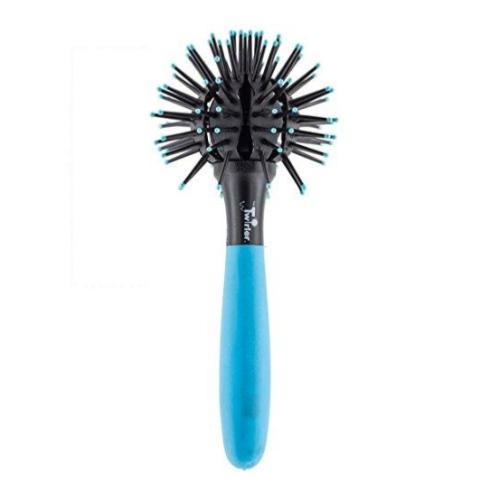The Twirler Ball Brush - Small Neon Blue - themonogram manor 