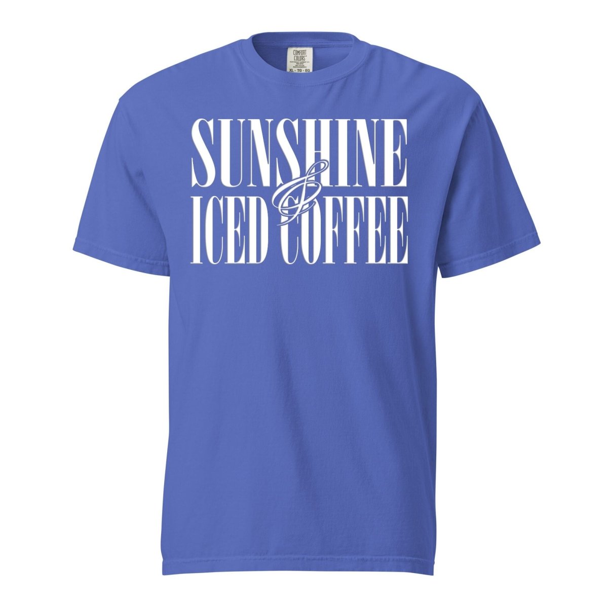 PUFF 'Sunshine & Iced Coffee' T-Shirt - themonogram manor 