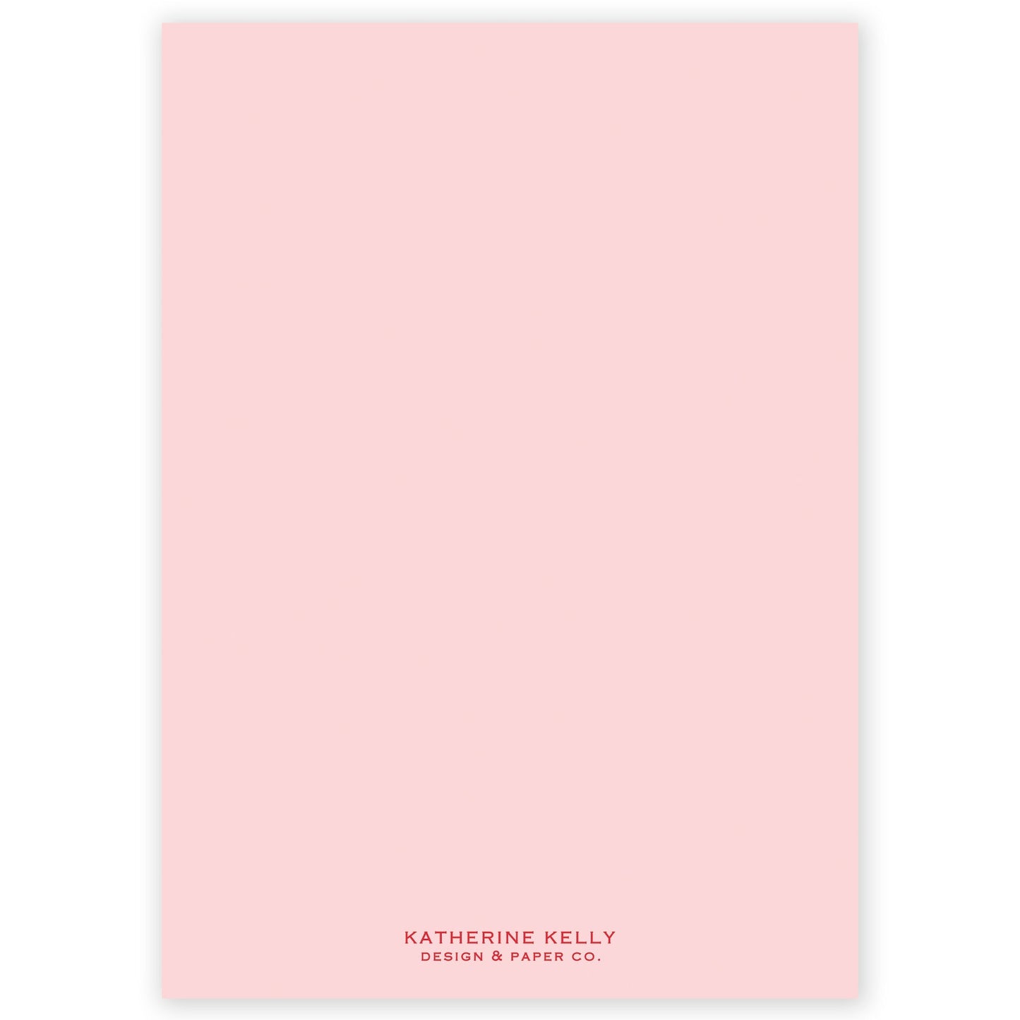 pink merry christmas drip holiday card - themonogram manor 