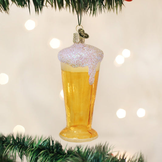 Glass Of Beer Ornament - themonogram manor 