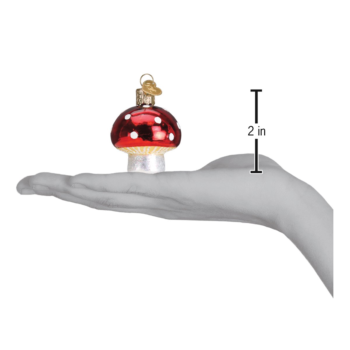 Lucky Mushroom Ornament - themonogram manor 