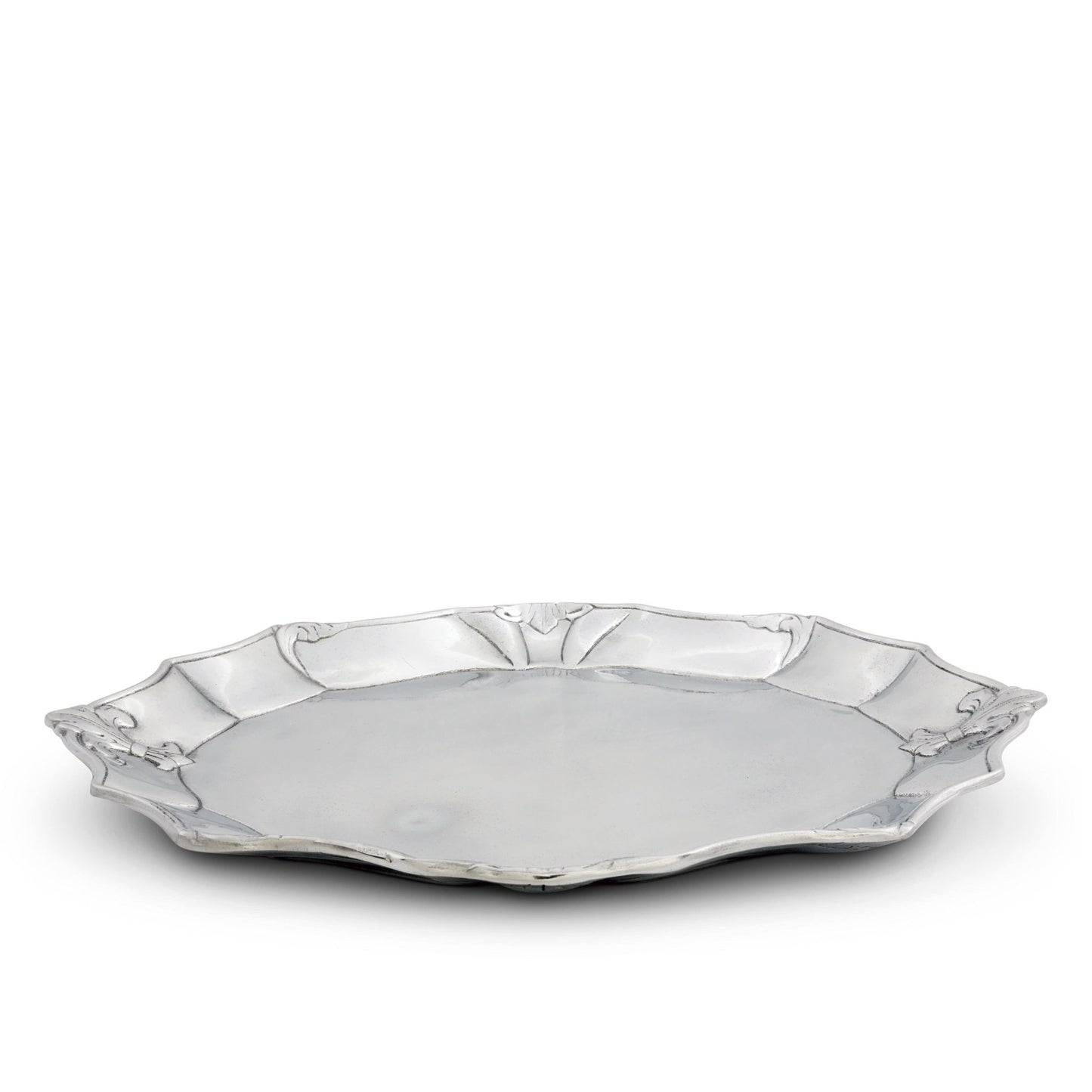Fleur-De-Lis Oval Platter - themonogram manor 