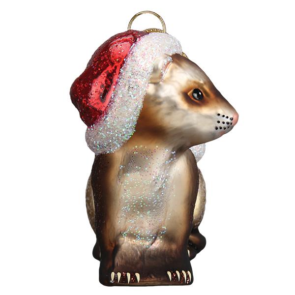 Christmas Ferret Ornament - themonogram manor 