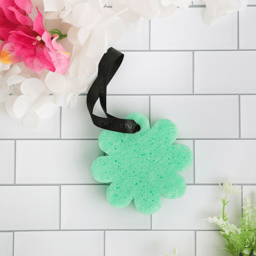 Coconut Verbena | Wild Flower Bath Sponge - themonogram manor 