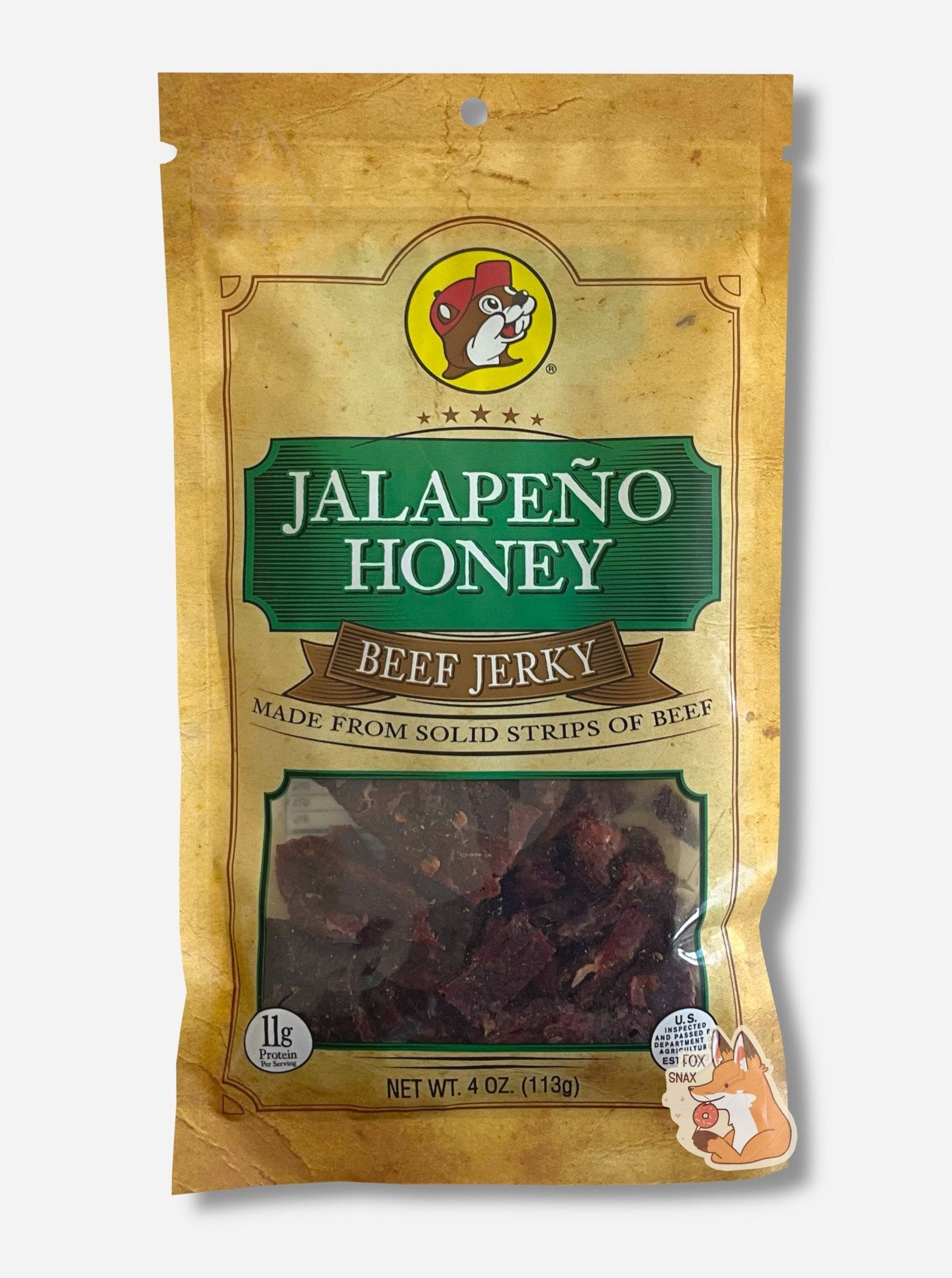 Buc - ee's Jalapeño Honey Beef Jerky - themonogram manor 