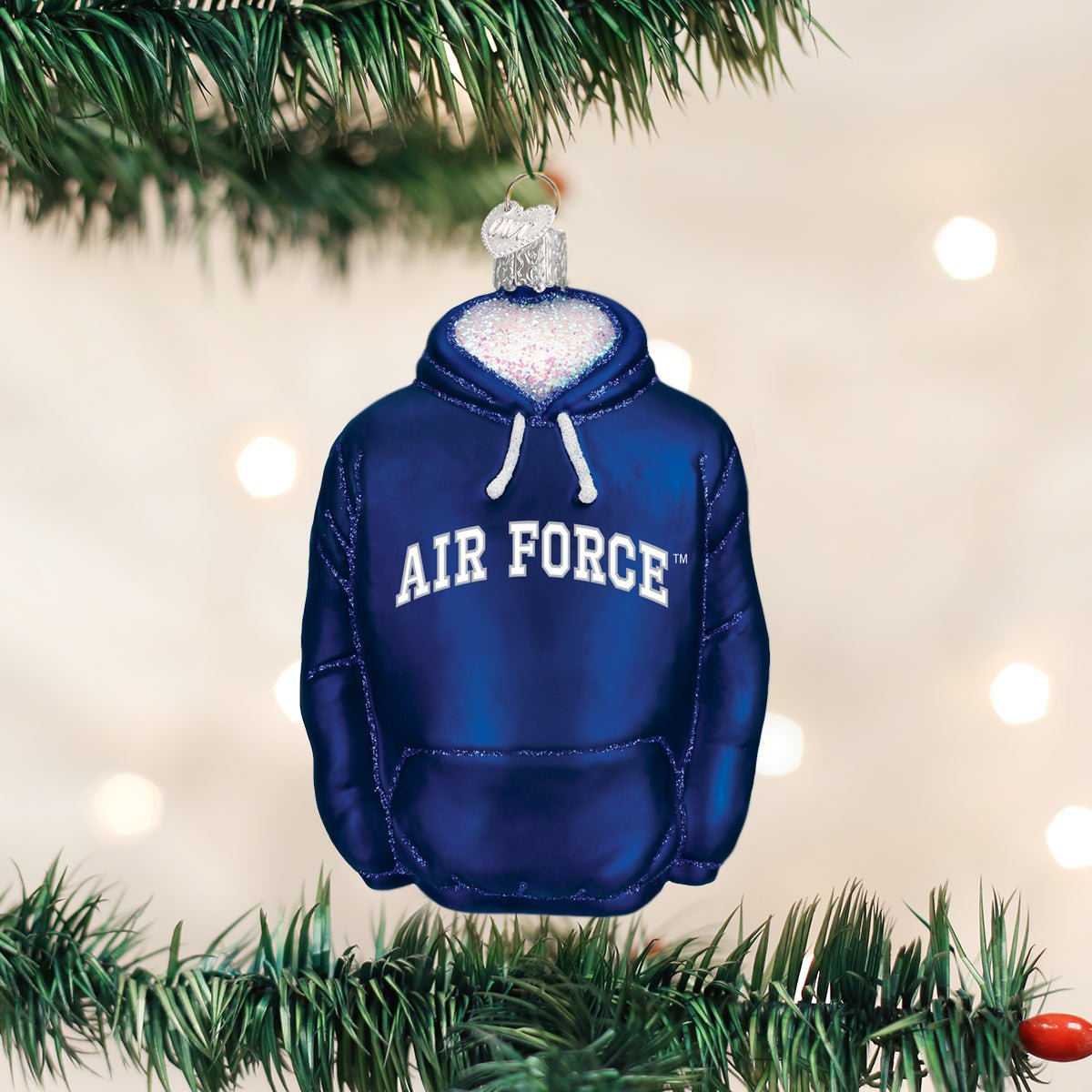 Air Force Hoodie Ornament - themonogram manor 