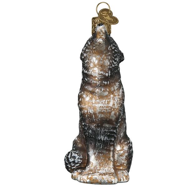 Vintage Howling Wolf Ornament - themonogram manor 