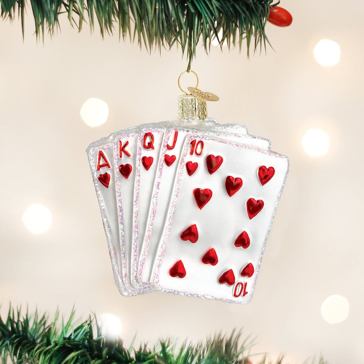 Royal Flush Ornament - themonogram manor 