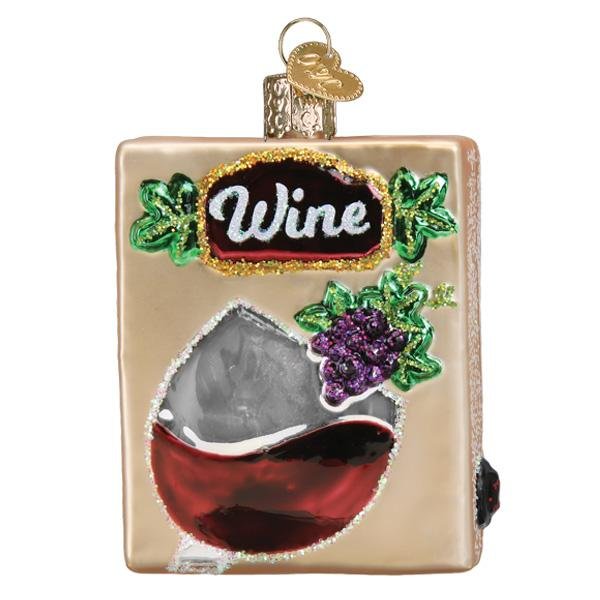Boxed Wine Ornament - themonogram manor 