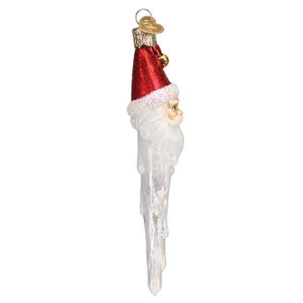 Jingle Bell Santa Icicle Ornament - #themonogram manor #