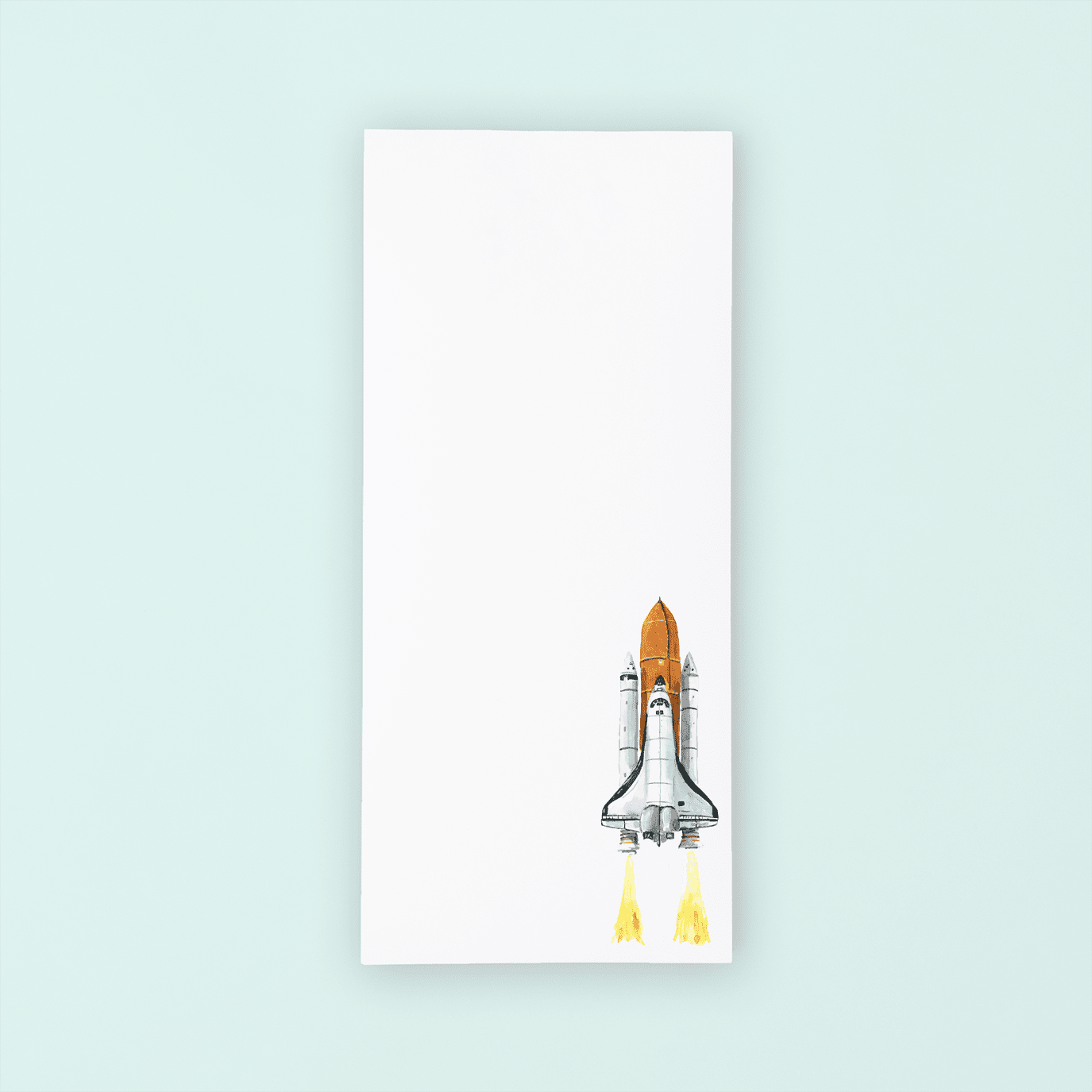 Space Shuttle Lists Pad - themonogram manor 