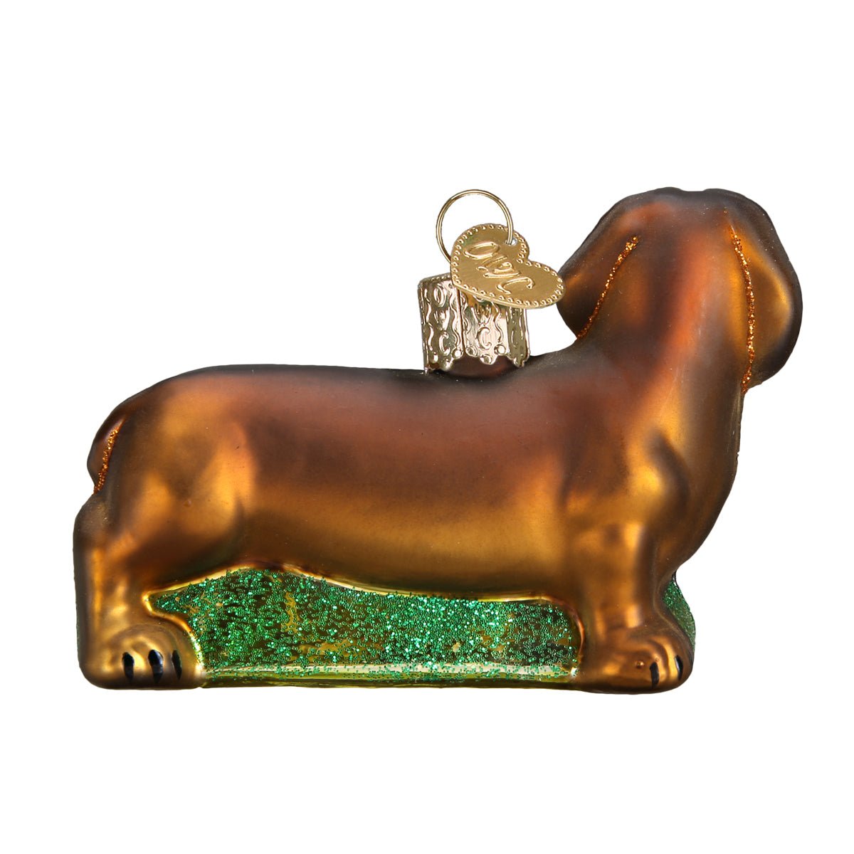 Dachshund Christmas Ornament - #themonogram manor #