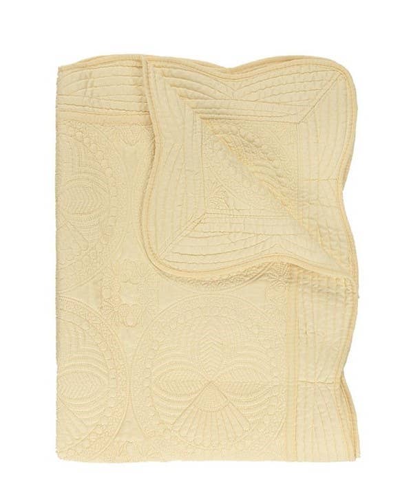Heirloom Quilt - Baby Quilt Blanket Monogram - themonogram manor 