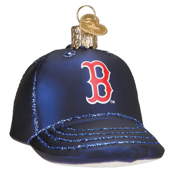 Red Sox Baseball Cap Ornament - themonogram manor 