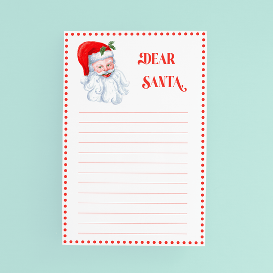 Dear Santa Jumbo Pad - themonogram manor 