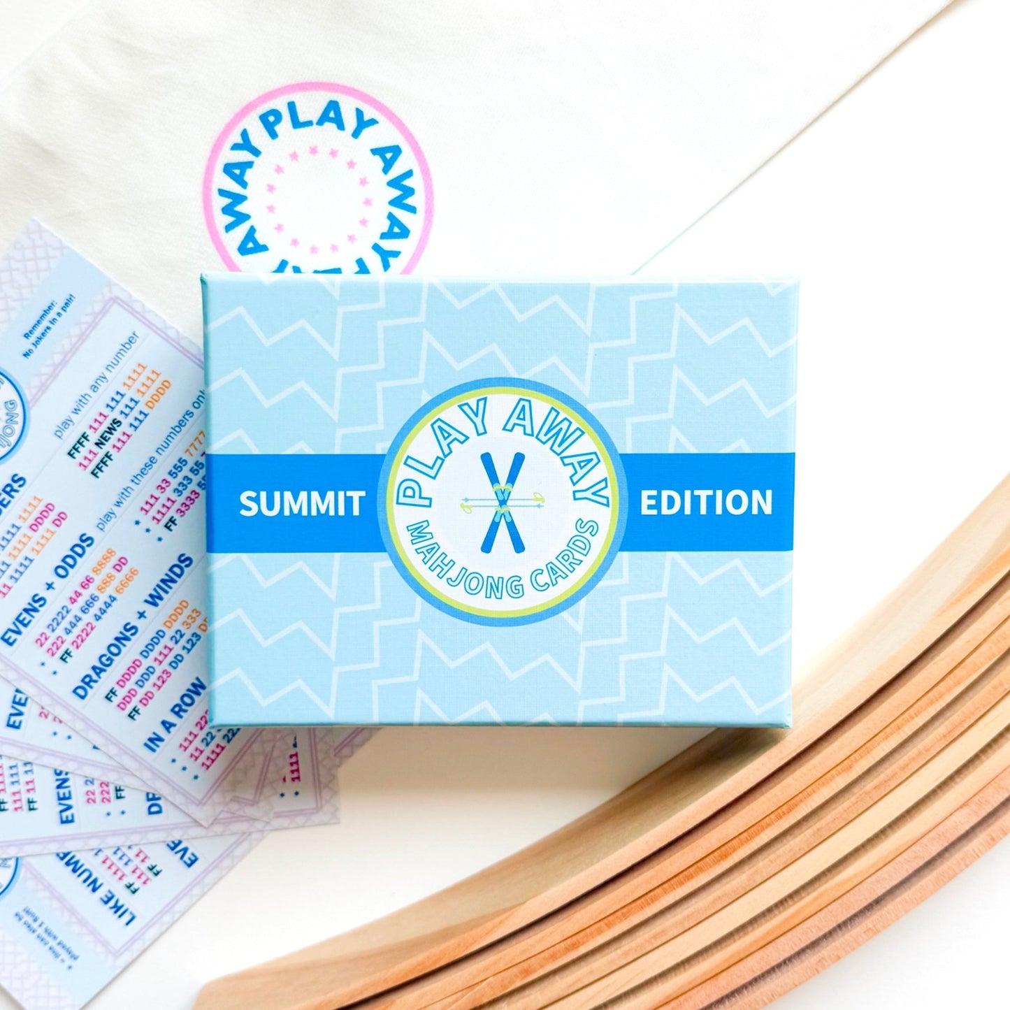 Play Away Mahjong Cards: Summit Edition - themonogram manor 