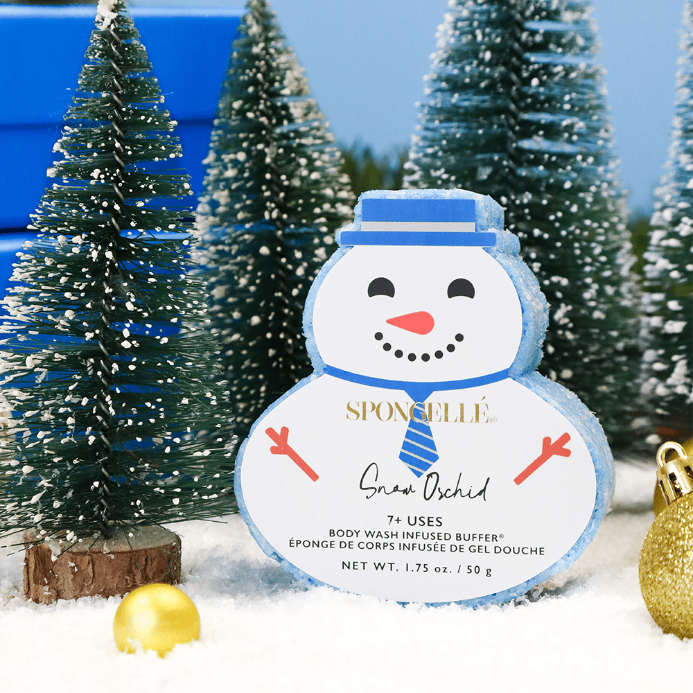 Snow Orchid | Holiday Snowman - themonogram manor 