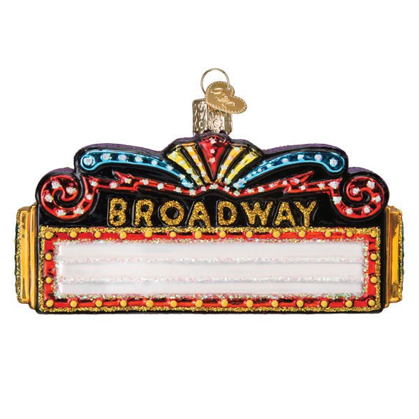 Broadway Marquee Ornament - #themonogram manor #