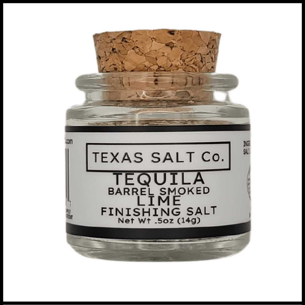 Tequila Barrel Smoked Lime Finishing Salt - themonogram manor 