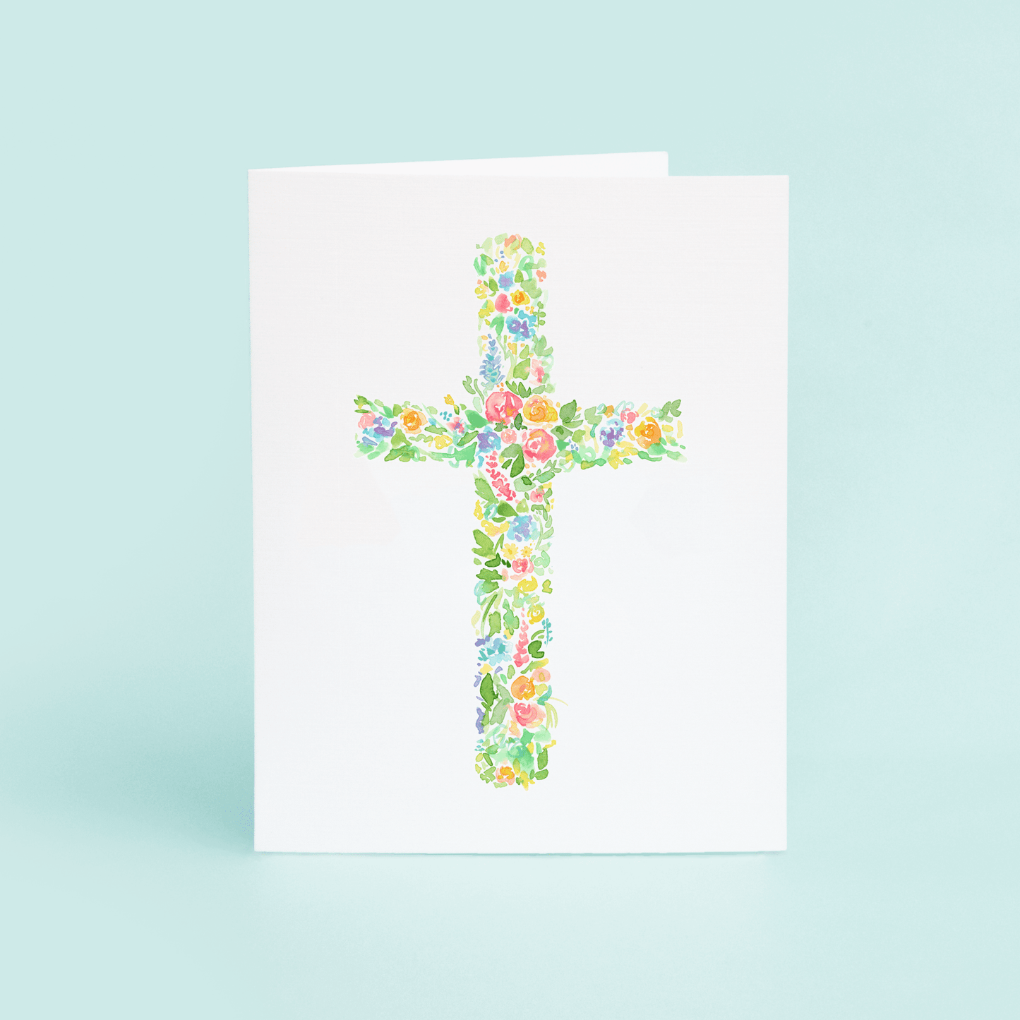 Floral Cross - themonogram manor 