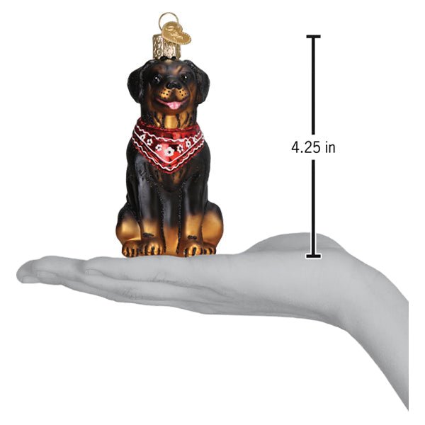 Rottweiler Ornament - themonogram manor 