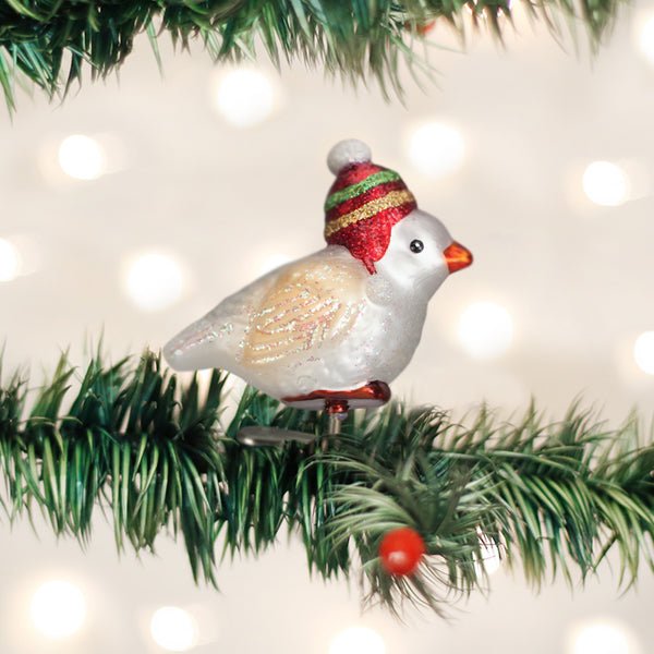 Red Hat Snowbird Ornament - themonogram manor 