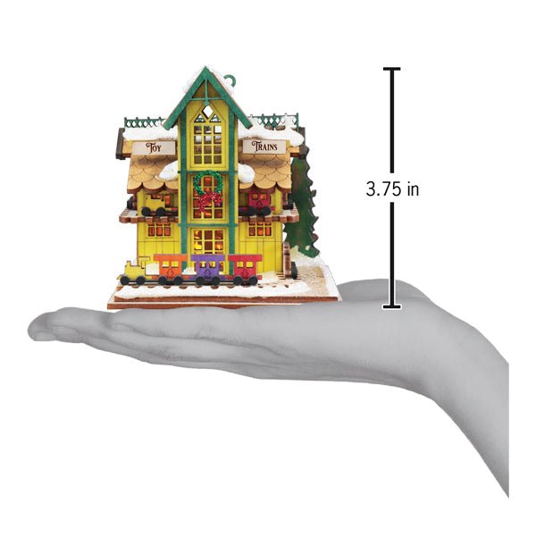 Toy Train Shop Ornament - themonogram manor 