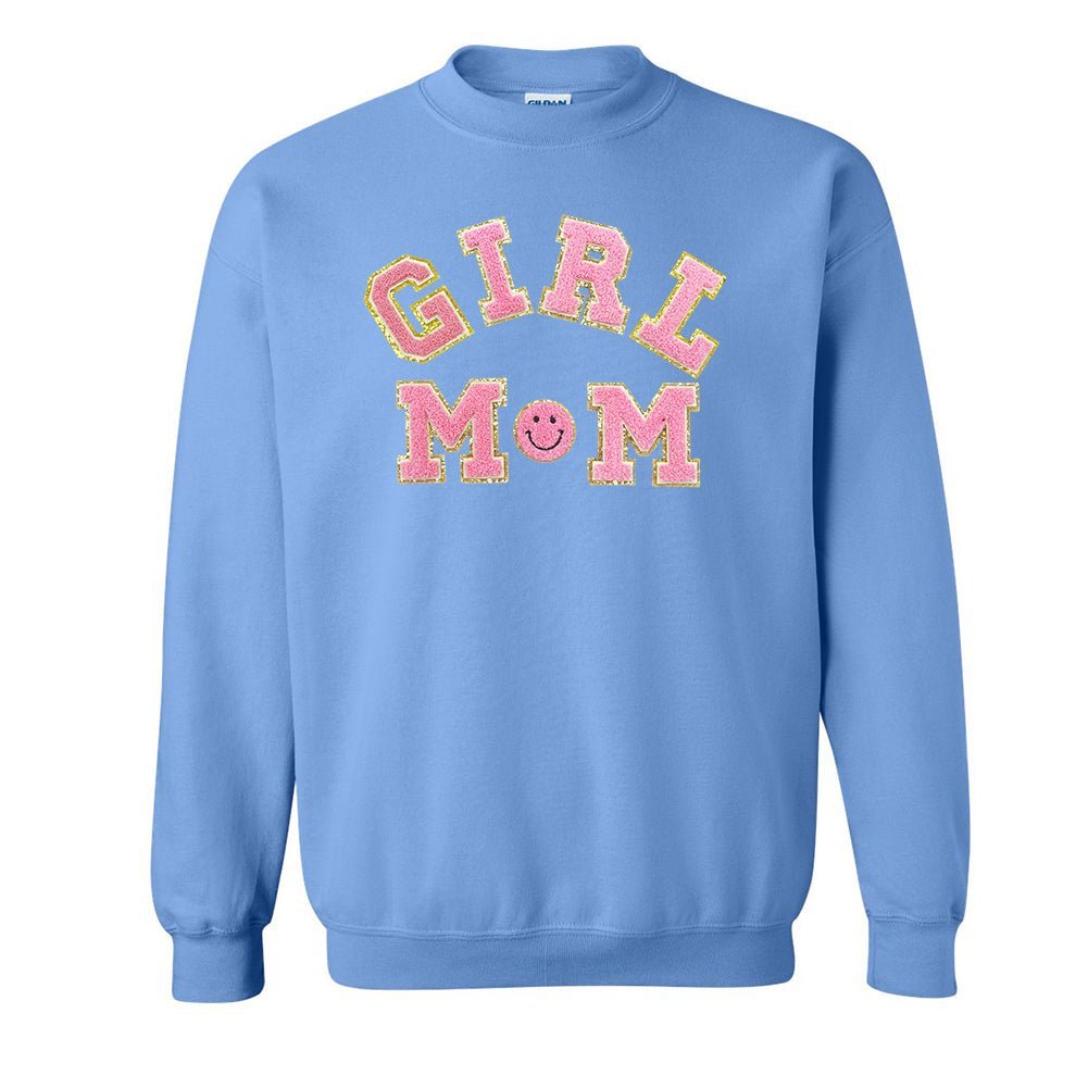 Girl Mom Letter Patch Sweatshirt - themonogram manor 